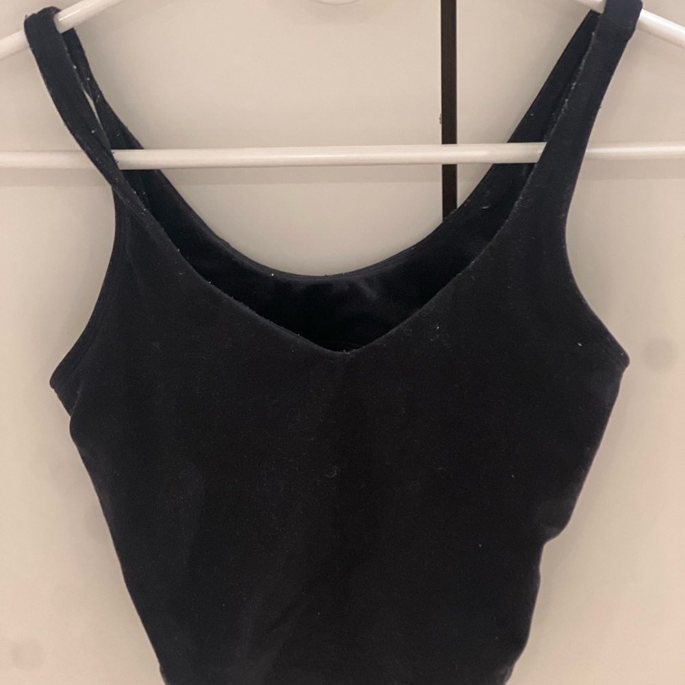 Black Sleeveless Women's Top